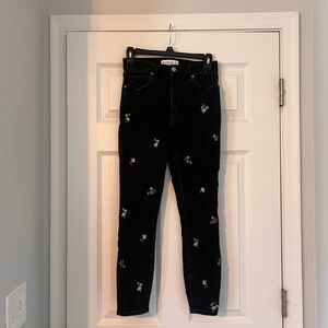 ABERCROMBIE FITCH Vintage Y2K Jeans Womens Size 0 Short High Rise Skinny  Boho